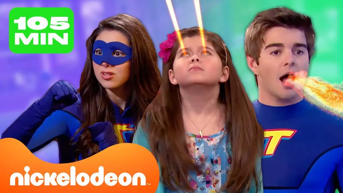 100 MINUTES de scènes de combat de superpuissances dans les Thundermans