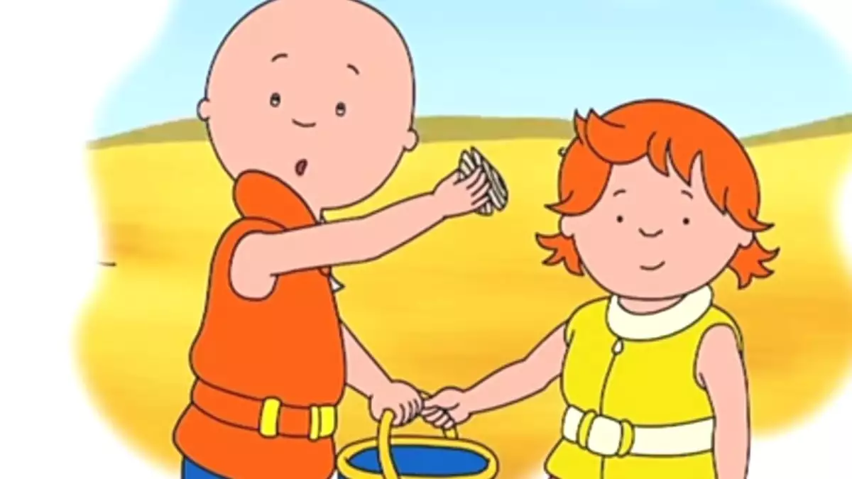 Caillou en Français Caillou Cherche des Coquillages dessin animé en