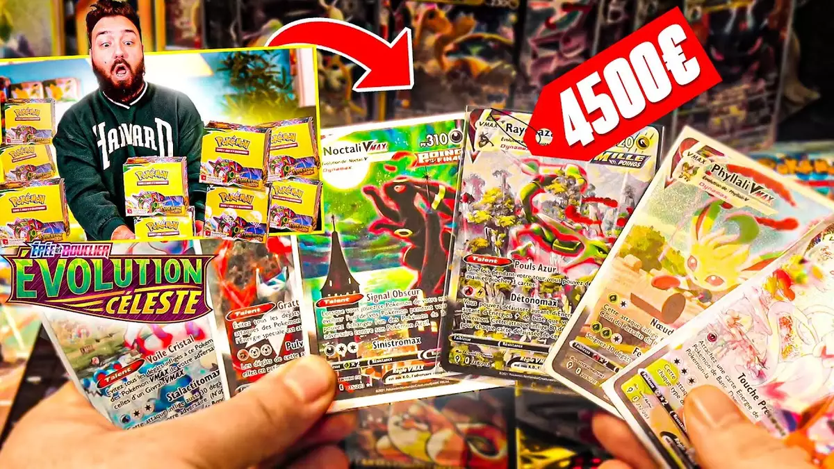 MEILLEURE Ouverture 250 BOOSTERS Pokemon RARE EVOLUTION CELESTE 4500