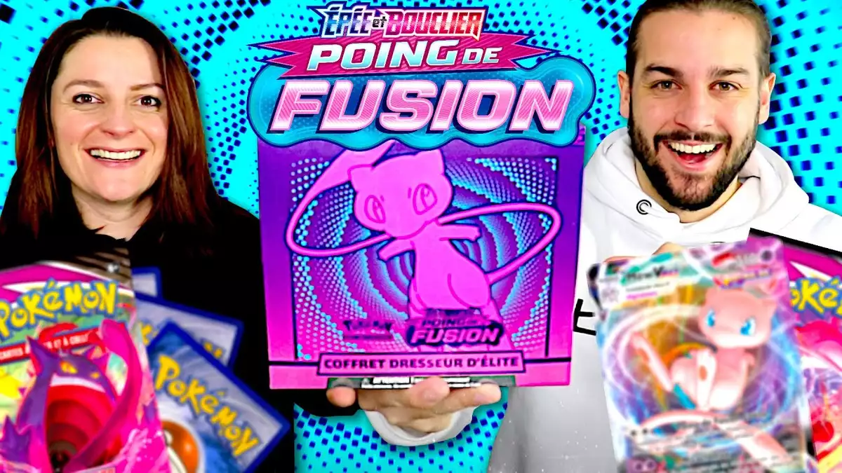 ON A RECU LES NOUVELLES CARTES POKEMON POING DE FUSION OUVERTURE ETB