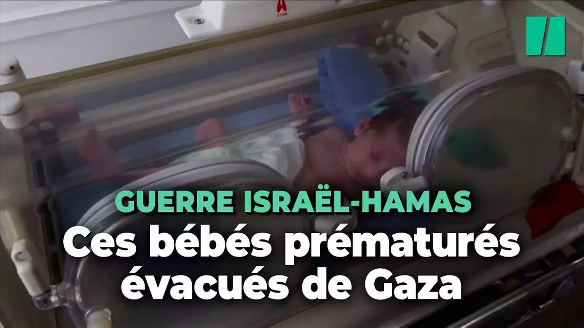 Gaza Les B B S Pr Matur S Vacu S De Lh Pital Al Chifa Sont Arriv S