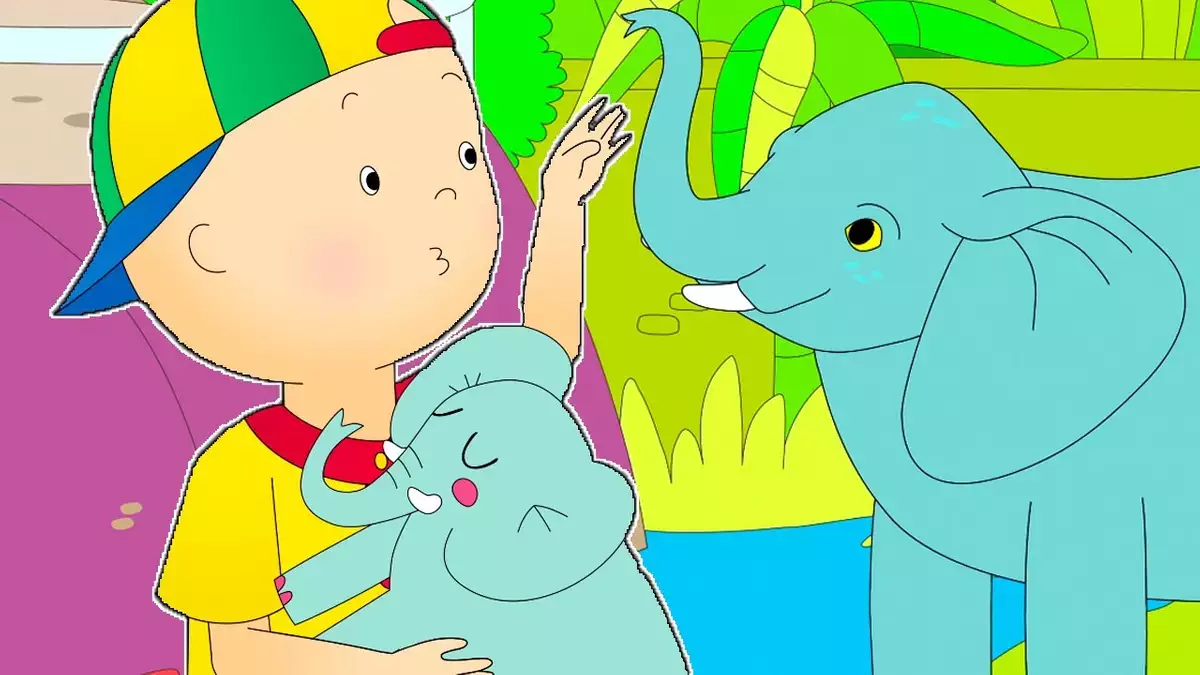 Caillou Et L L Phant Caillou En Fran Ais Allo Trends