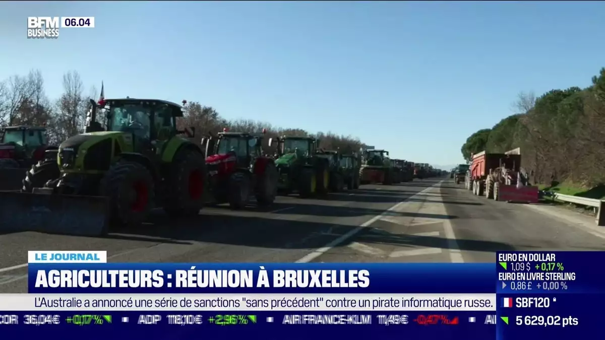 Colère des agriculteurs une réunion très attendue à Bruxelles Allo