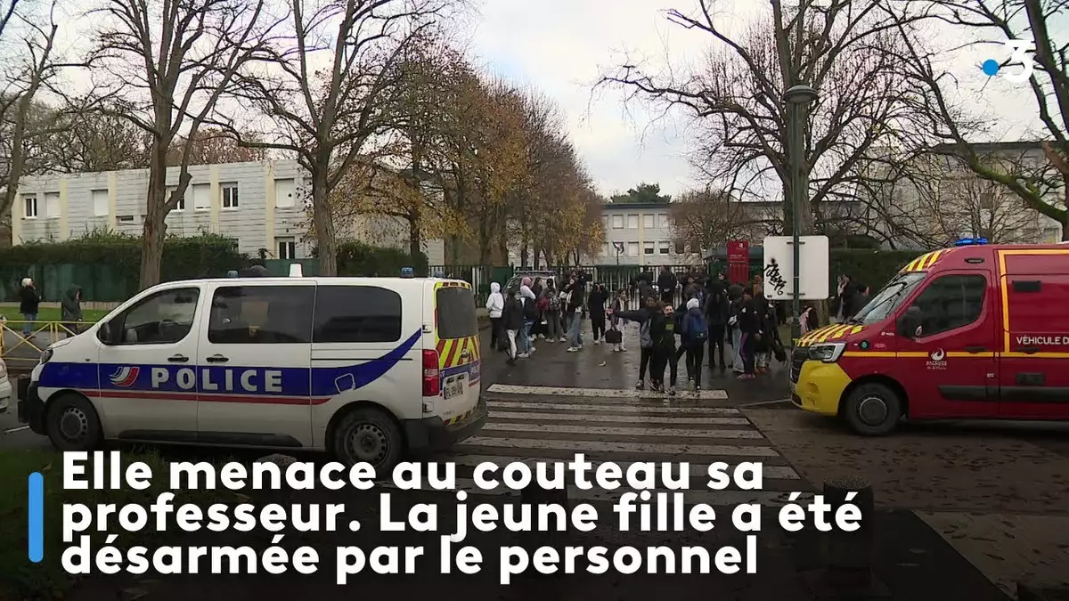 Menace au couteau dans un collège à Rennes La jeune fille a été