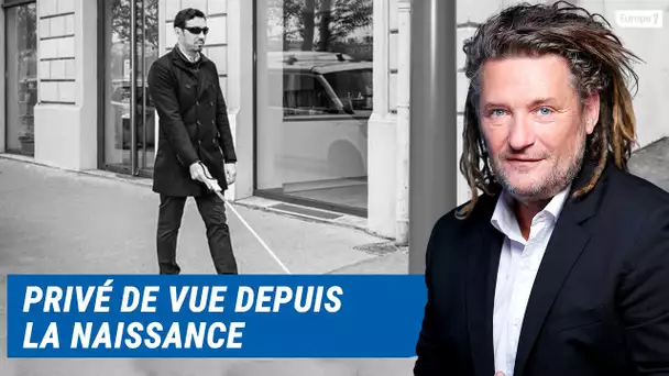 Olivier Delacroix (Libre antenne) - Privé de vue depuis la naissance, JC nous raconte son quotidien