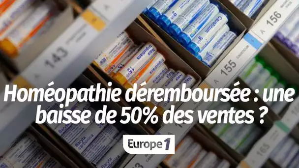 Homéopathie : "En cas de déremboursement, on aurait une baisse des ventes d'environ 50%"