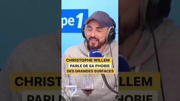 Christophe Willem et sa phobie des grandes surfaces #shorts #short