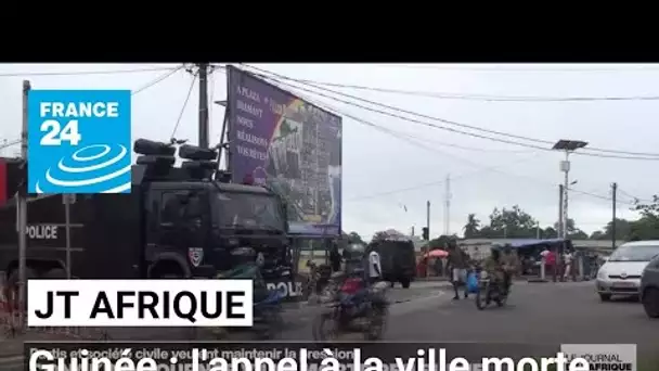 Guinée : l'appel à la ville morte peu suivi à Conakry • FRANCE 24