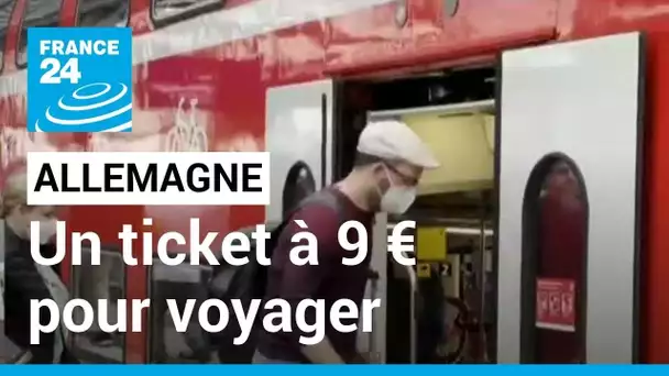 En Allemagne, le train illimité à 9€/mois pour compenser la hausse des prix des carburants