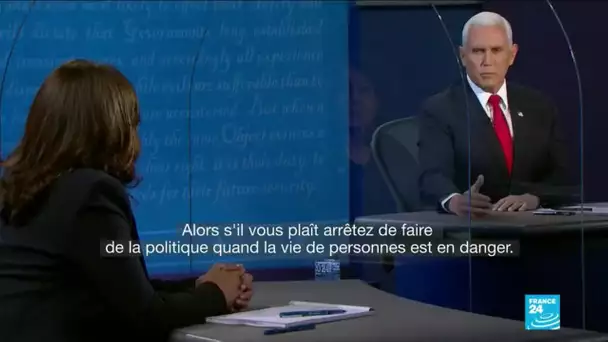 États-Unis : Kamala Harris et Mike Pence, un débat de colistiers centré sur le Covid-19