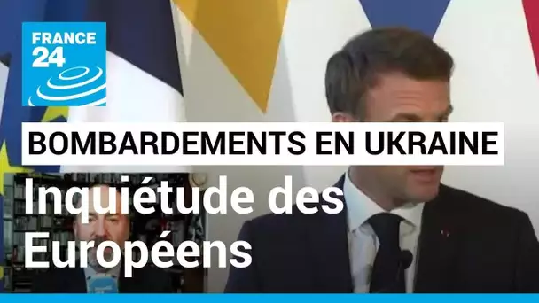 Bombardements en Ukraine : l'inquiétude des Européens • FRANCE 24