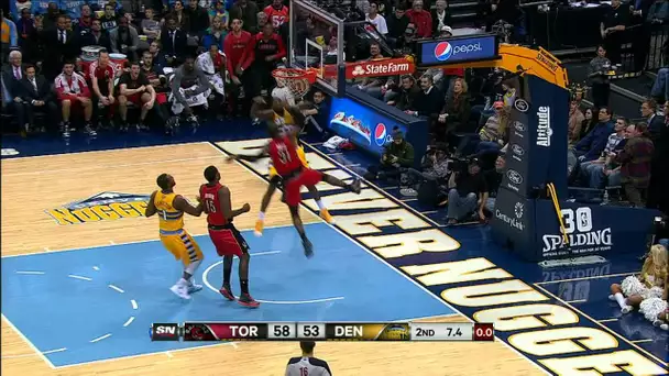 Terrence Ross' MONSTER Dunk on Kenneth Faried