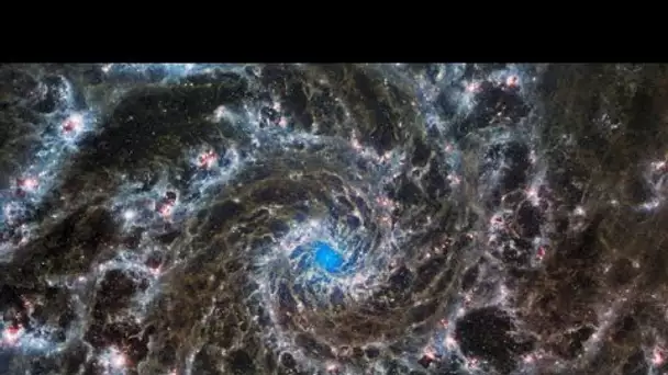 La "galaxie du fantôme" révélée en détail par le télescope James Webb