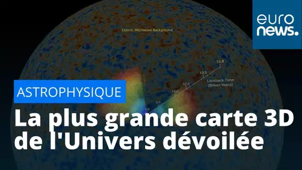 La plus grande carte 3D de l'Univers dévoilée