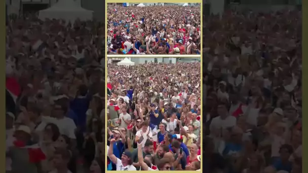 🥋🥇 DU DÉLIRE DANS LA FAN ZONE !!! Les Bleus sacrés au judo (équipe mixte)