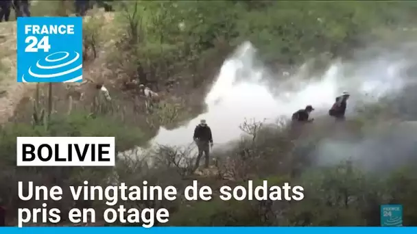 Révolte anti gouvernementale en Bolivie, une vingtaine de soldats pris en otage • FRANCE 24