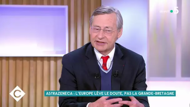 Astrazeneca et risques de thromboses : quelle part de la population ? - C à Vous - 07/04/2021