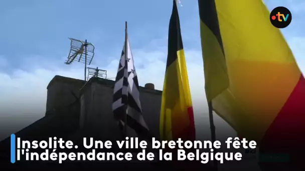Insolite. Une ville bretonne fête l'indépendance de la Belgique