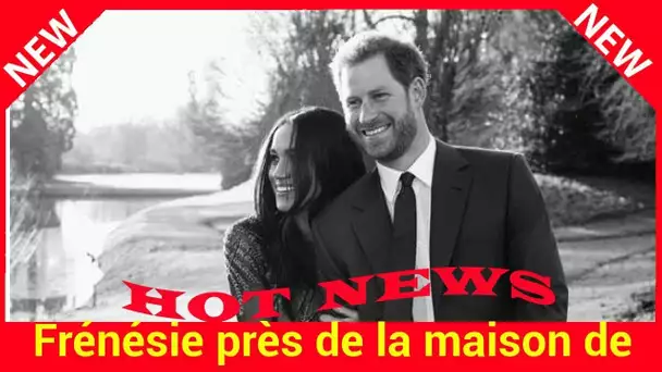 Frénésie près de la maison de Meghan Markle et Harry : l'hôpital en alerte