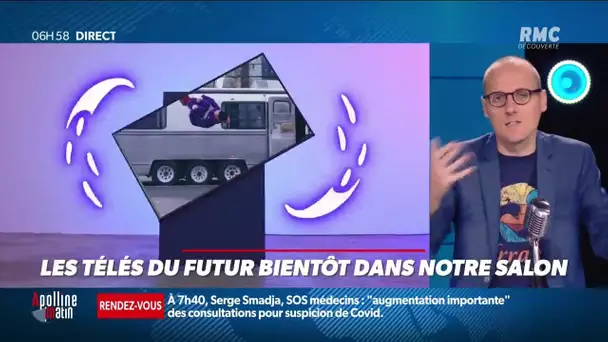 Invisibles, verticales, dans le jardin... les télés du futur bientôt dans nos salons