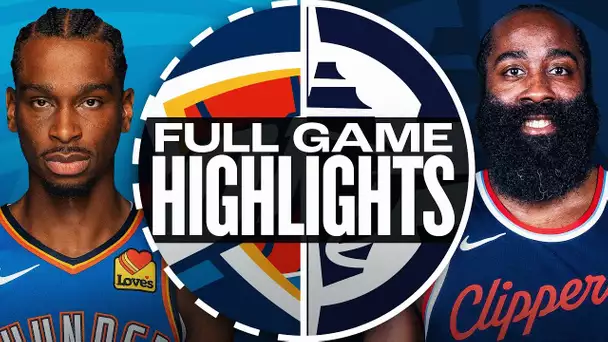 THUNDER at CLIPPERS | FULL GAME HIGHLIGHTS | November 2, 2024