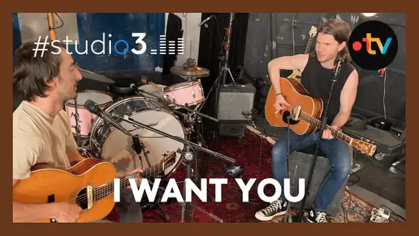 Studio3. Théo Charaf et Raoul Vignal interprètent "I Want You"