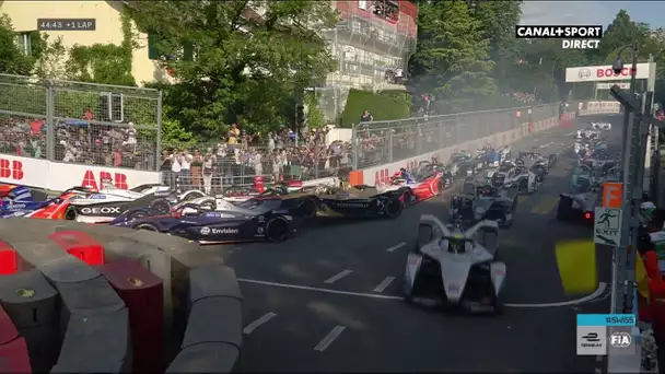 Carambolage monstre au départ du ePrix de Berne !