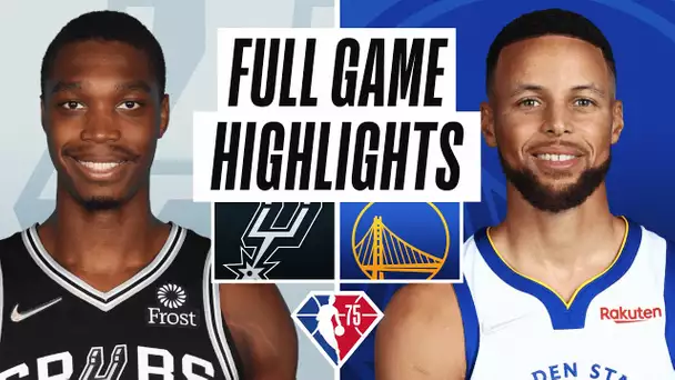 SPURS at WARRIORS | FULL GAME HIGHLIGHTS | December 4, 2021