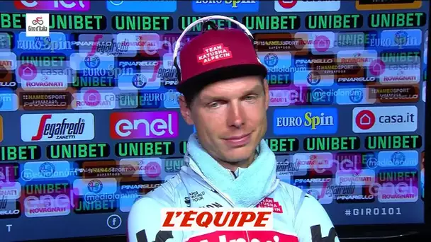 La déception de Martin après l&#039;arrivée d&#039;Aru - Cyclisme - Giro