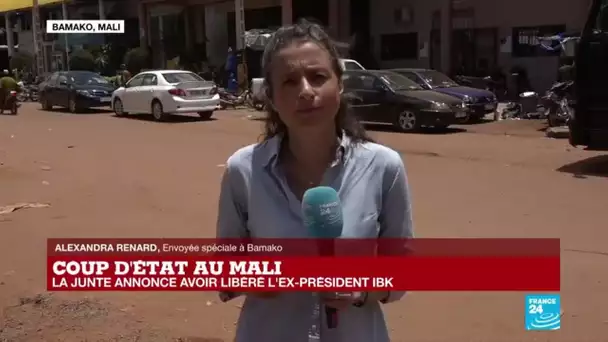 Mali : la junte au pouvoir annonce avoir libéré le président déchu Ibrahim Boubacar Keïta