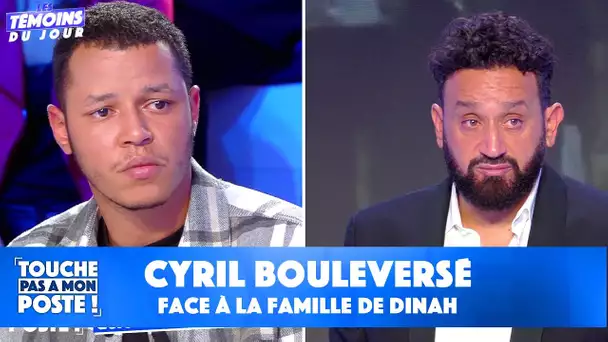 Cyril Hanouna en larmes face à la famille de Dinah - TPMP