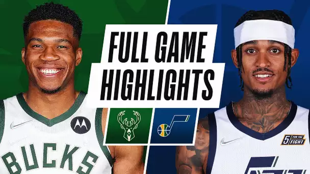 BUCKS at JAZZ | NBA PRESEASON FULL GAME HIGHLIGHTS | October 13, 2021