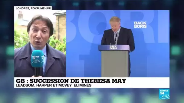 Boris Johnson largement en tête dans la course à la succession de Theresa May