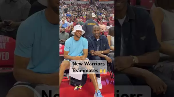 Stephen Curry & Chris Paul link up at The #NBA2KSummerLeague! 👀🔥| #Shorts