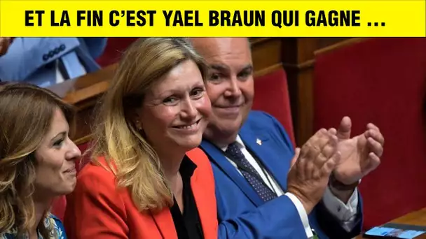 FINALEMENT.... C'EST YAEL BRAUN PIVET QUI A ETE ELU A L'ASSEMBLEE NATIONALE