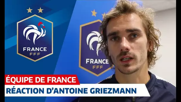 La réaction d'Antoine Griezmann, Equipe de France I FFF 2019