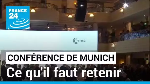 Guerre en Ukraine, défense aérienne...ce qu'il faut retenir du discours d'Emmanuel Macron à Munich