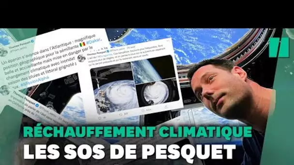 Les SOS de Thomas Pesquet sur le réchauffement climatique depuis l'ISS