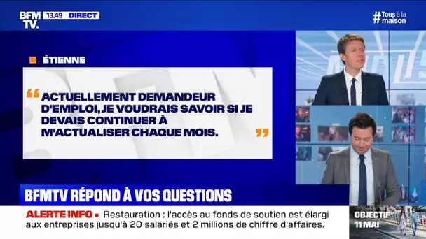 Demandeur d'emploi, dois-je continuer à m'actualiser sur le site pôle emploi? BFMTV répond