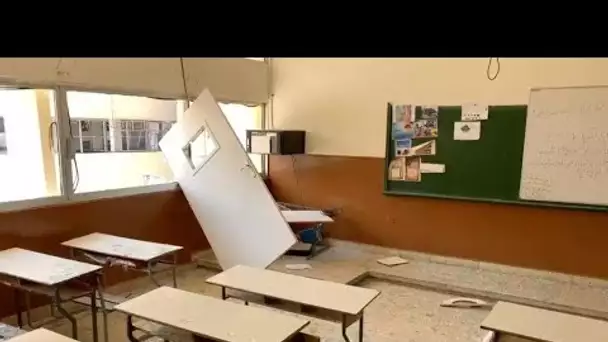 À Beyrouth, les écoles détruites par la double explosion n'ouvriront pas à la rentrée