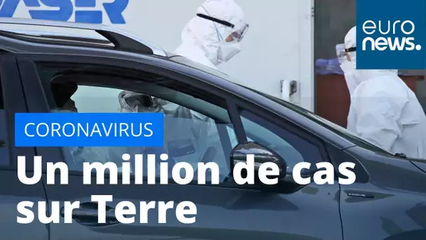 1 million de cas de Covid-19 sur terre