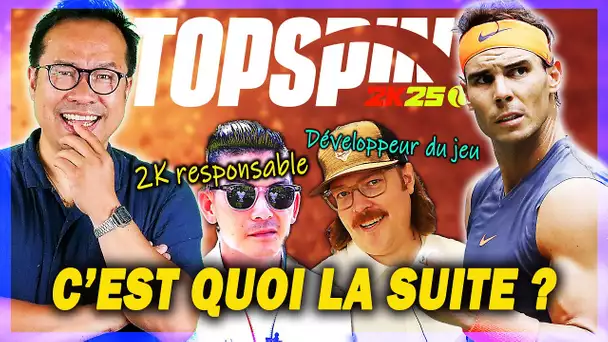 TopSpin 2K25 : j'ai parlé de l'avenir du jeu avec 2K (Nadal, Date de péremption, Jeu Méta)