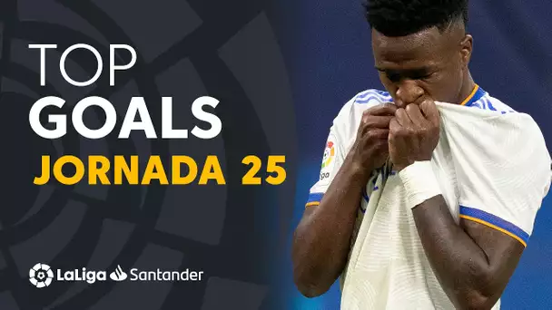 Todos los goles de la Jornada 25 de LaLiga Santander 2021/2022