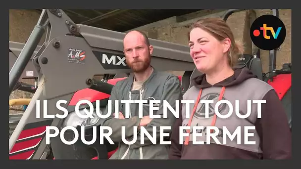 Claire et Mathieu ont tout quitté pour relancer une exploitation agricole