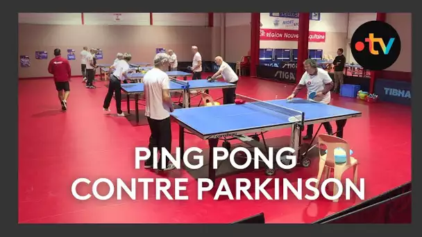 Du ping-pong pour lutter contre la maladie de Parkinson