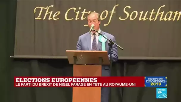 Élections européennes : Discours de Nigel Farage suite à sa victoire au Royaume-Uni