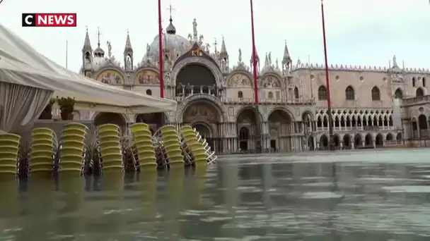 Troisième "Acqua Alta" en une semaine à Venise