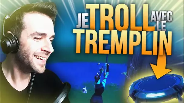 🥇 JE TROLL AVEC LE TREMPLIN + LABYRINTHE ! Top1 FORTNITE Battle Royale FR