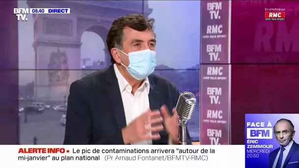 Fontanet : "On est probablement à 500 000 nouveaux cas par jour"