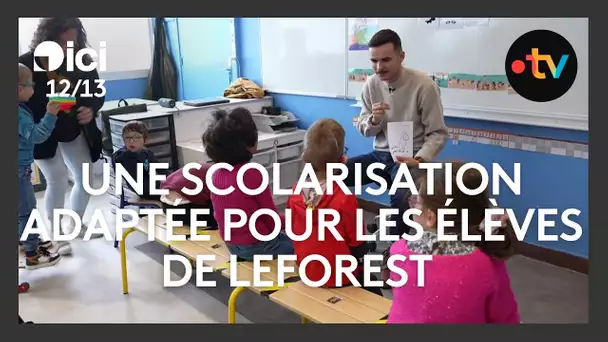 Des élèves polyhandicapés sont accueillis dans une école de Leforest, une première dans la région.